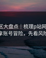 常见误区大盘点｜梳理p站网页版-别拿账号冒险，先看风险