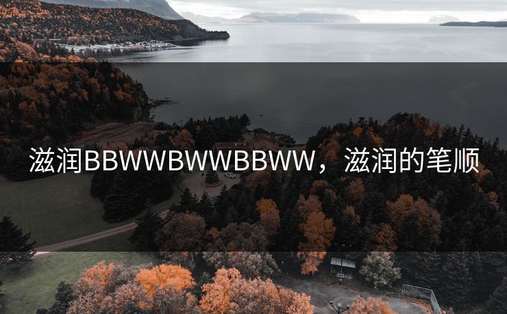 滋润BBWWBWWBBWW，滋润的笔顺